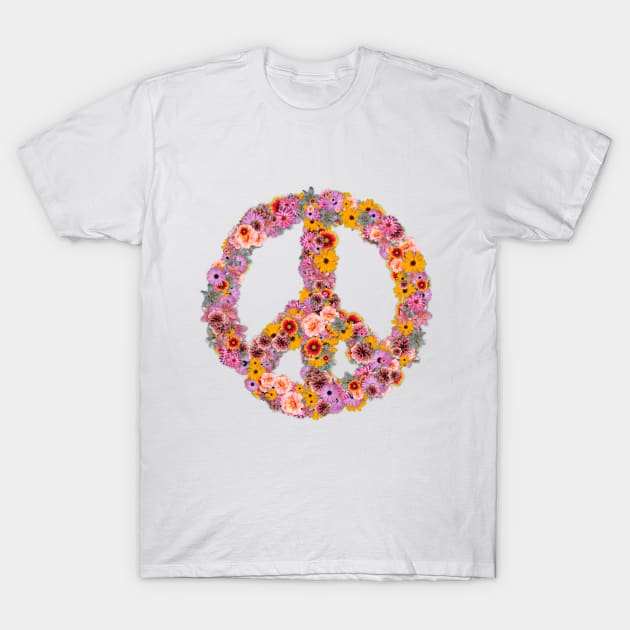 Peace Sign T-Shirt by CreativeDesignStore